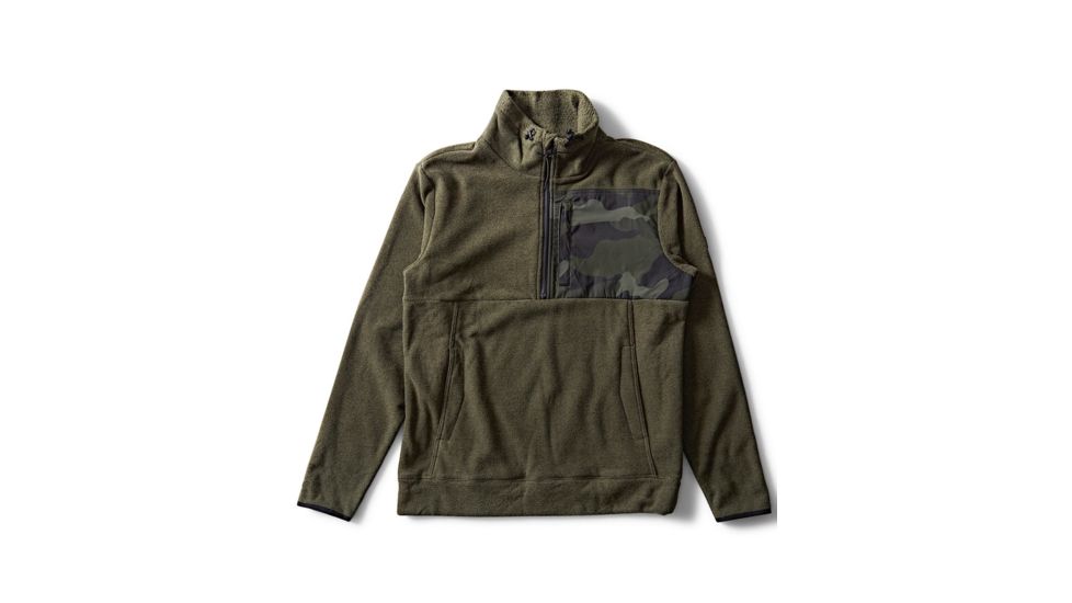 Billabong Boundary Fleece - Mens, Military, Large, M640QBBM-MIL-L