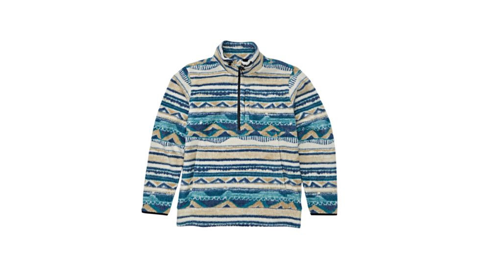 Billabong Boundary Mock Half Zip Pullover - Men's, Chino