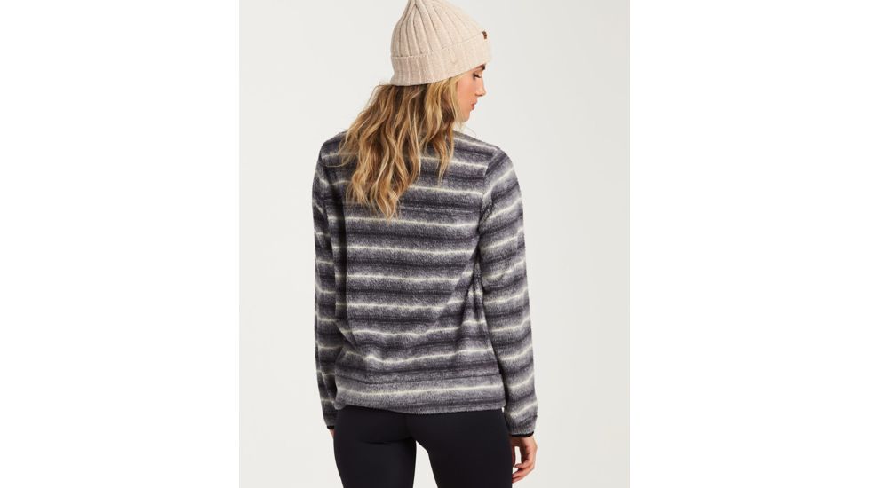 Billabong Boundary Mock Neck - Womens, Black/White, Extra Small, J623WBBO-black/white-XS