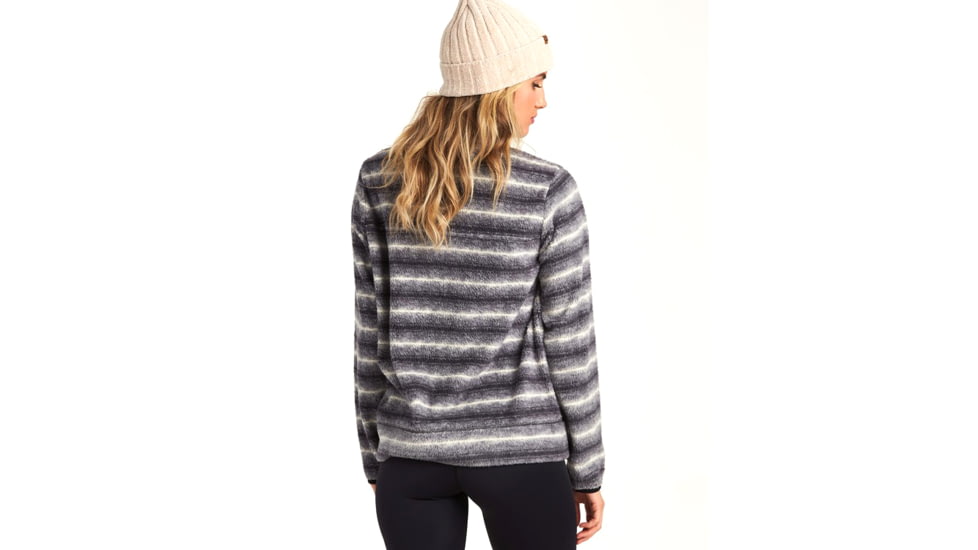 Billabong Boundary Mock Neck - Womens, Black/White, Large, J623WBBO-black/white-L