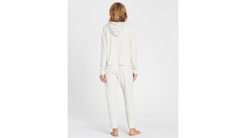 Billabong Coffee Break Fleece Pant - Womens, Ice Athletic Grey, Small, J340QBCO-IAG-S