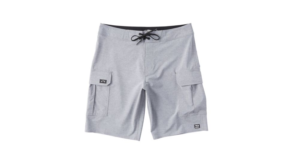 Billabong Combat Bottle Opener Pro Boardshorts - Men's, Grey Heather, M1991BCB-GRH