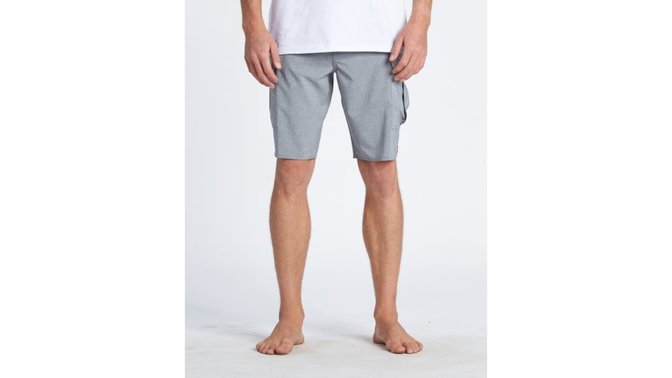 Billabong Combat Bottle Opener Pro Boardshorts - Men's, Grey Heather, M1991BCB-GRH