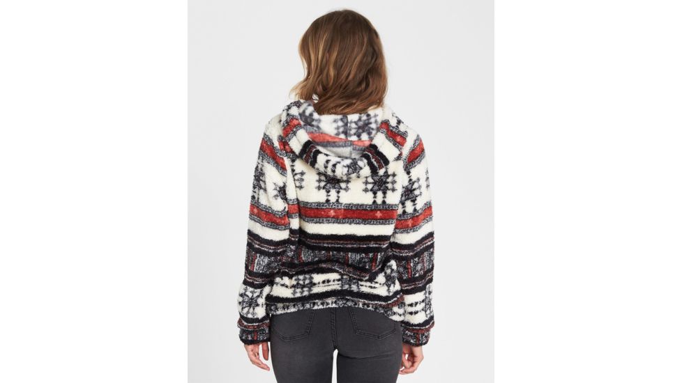 Billabong Cozy For Keeps Fleece Hoodie - Womens, Multi, Medium, J604QBCO-MUL-M