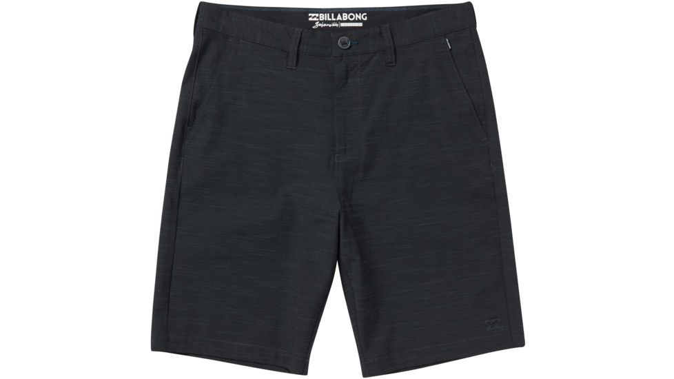 Billabong Crossfire X Slub Mid - Hiking Shorts - Mens, Black, 30, M240UBCS-BLK-30