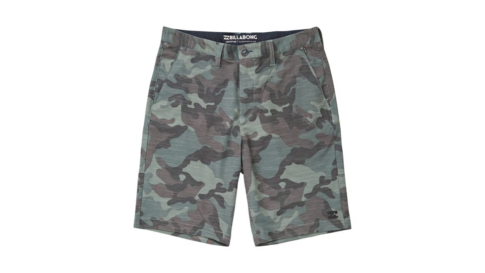Billabong Crossfire X Slub Mid - Hiking Shorts - Mens, Camo, 29, M240UBCS-CMM-29