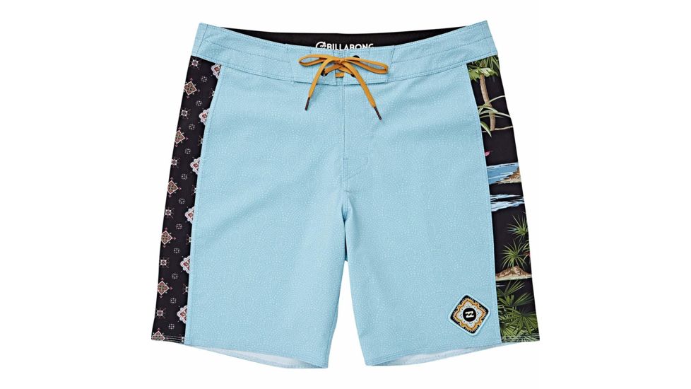 Billabong D Bah Pro Shorts - Mens, Sky Blue, 34, M121TBSP-SKY-34