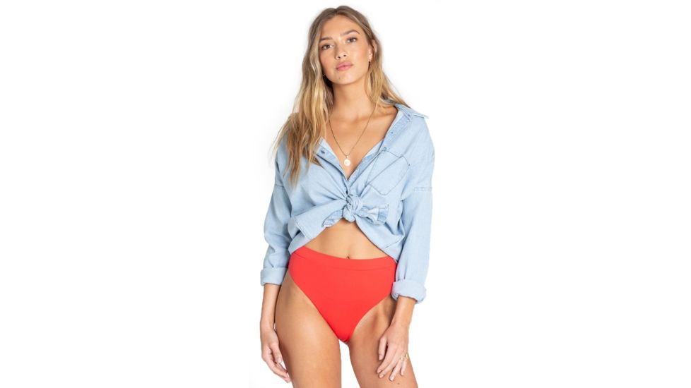 Billabong Feeling Salty - Shirt - Womens, Chambray, Medium, J539TBFE-CHY-M