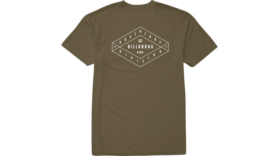 Billabong Franklin - Graphic T - Mens, Olive, Small, M414UBFR-OLV-S