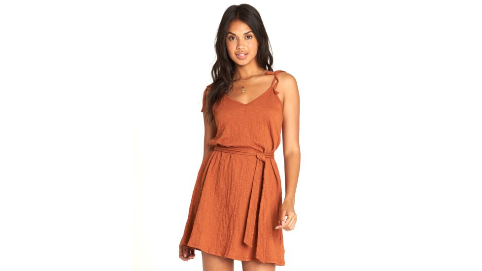 Billabong Going Steady - Dress - Womens, Spice, Large, JD06UBGO-SPI-L