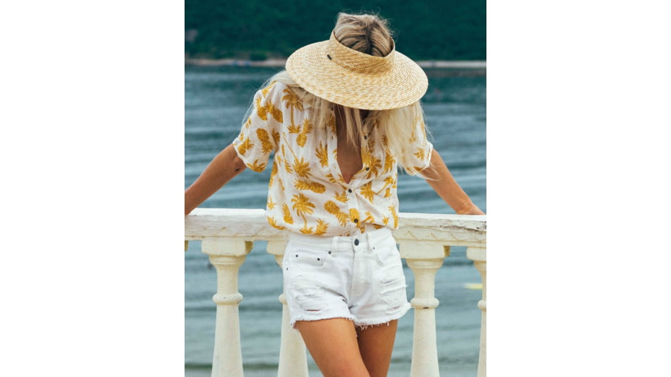 Billabong Hana Koa - Button Up - Womens, White Cap, Large, J508UBHA-WCP-L