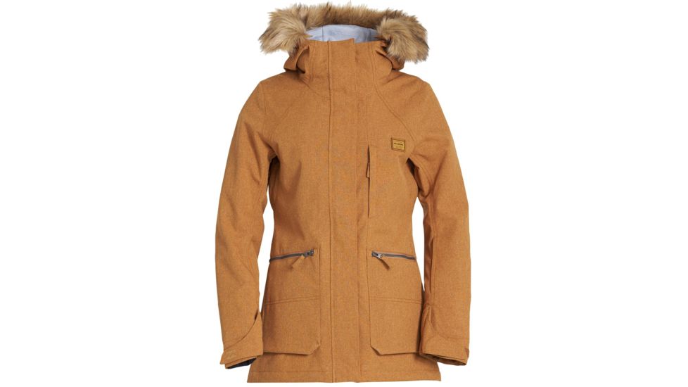 Billabong Into The Forest Insulated Jacket - Womens, Beeswax, Extra Small, JSNJVBIN-750-XS