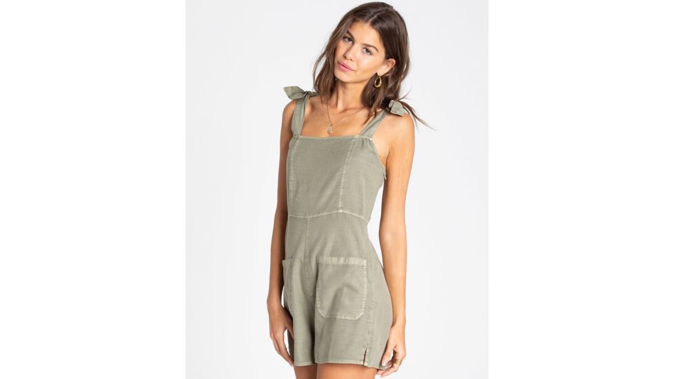 Billabong Jump Tide Casual Pants - Womens, Sage, Extra Small, JN02TBJU-SAG-XS