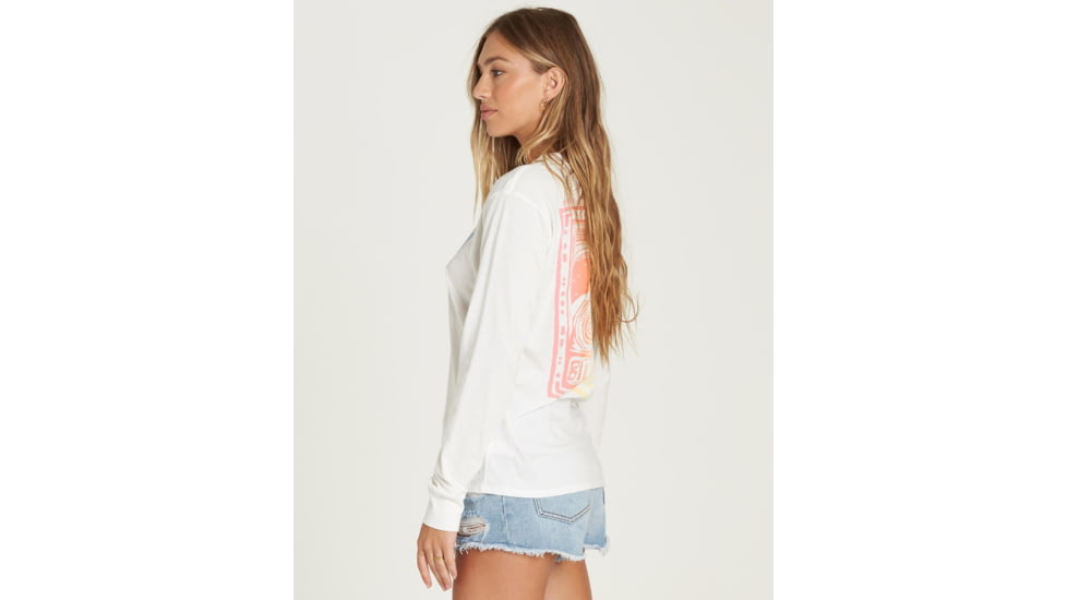 Billabong Know The Feeling - Graphic T - Womens, Cool Wip, Large, J446UBKN-CWP-L