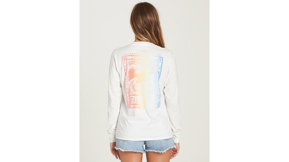 Billabong Know The Feeling - Graphic T - Womens, Cool Wip, Large, J446UBKN-CWP-L