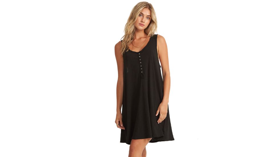 Billabong Last Call Mini Dress - Womens, Black, Medium, JD37UBLA-BLK-M
