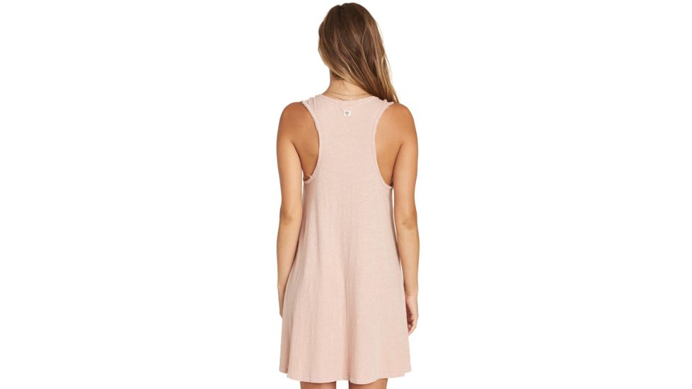 Billabong Last Call Mini Dress - Womens, Dusty Blush, Medium, JD37UBLA-DYH-M