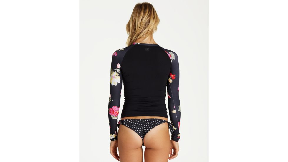 Billabong Lost Light Long Sleeve Rashguard - Womens, Multi, Large, XR13VBLO-MUL-L