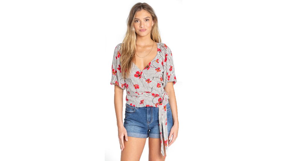 Billabong New Lust - Shirt - Womens, White Cap, Medium, J513TBNE-WCP-M