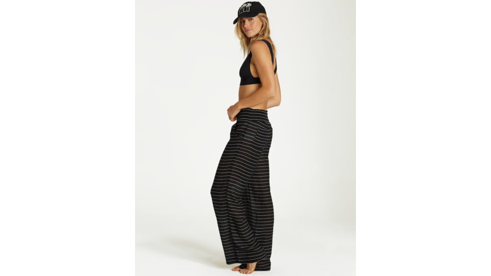 Billabong New Waves Stripe - Womens, Black Stripe, Large, J323JNEW-BSP-L