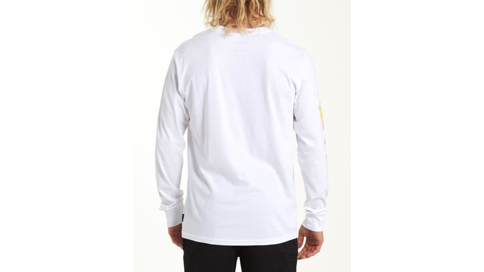 Billabong Power Down Long Sleeve T-Shirt - Mens, White, Small, M405WBSU-wht-S