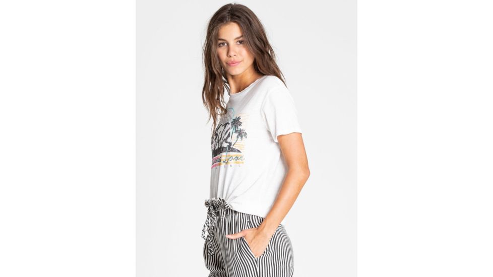 Billabong Retro Cali Bear - Graphic T - Womens, Cool Wip, Large, J437TBRE-CWP-L