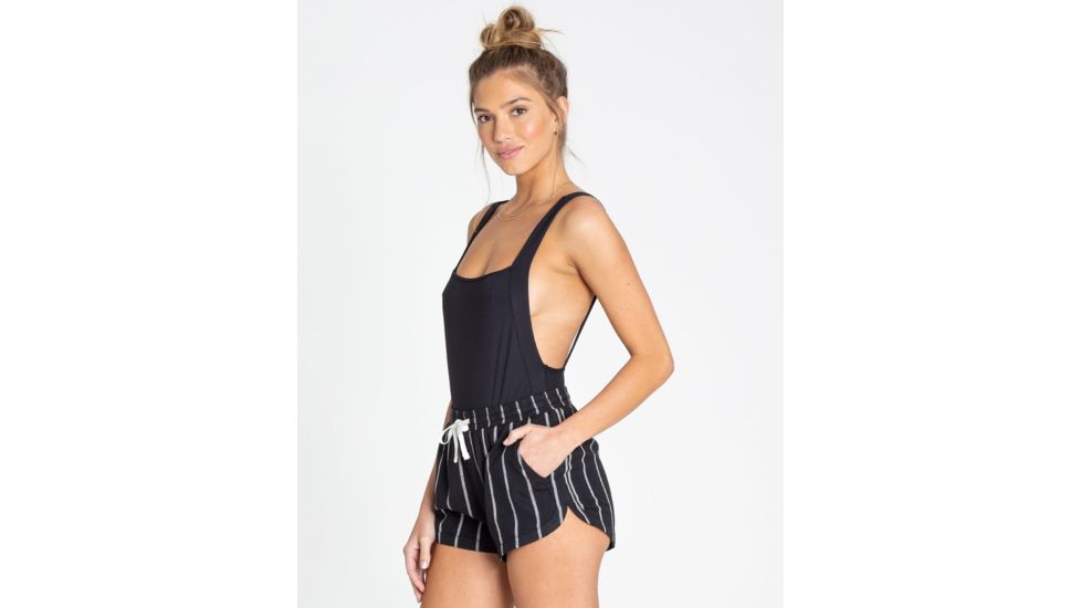 Billabong Road Trippin YD - Casual Shorts - Womens, Black White, Medium, J203PBRO-BCI-M