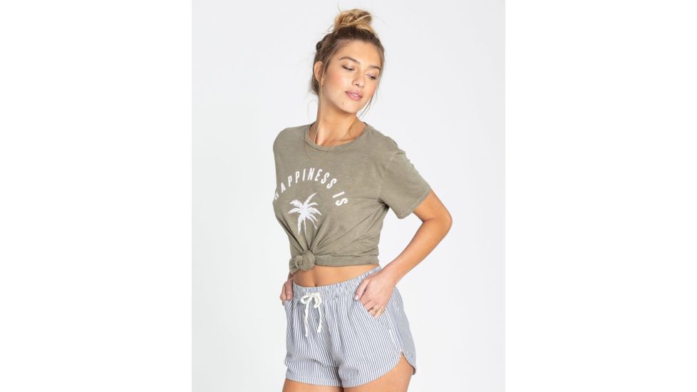 Billabong Road Trippin YD - Casual Shorts - Womens, Deja Blue, Large, J203PBRO-DJB-L