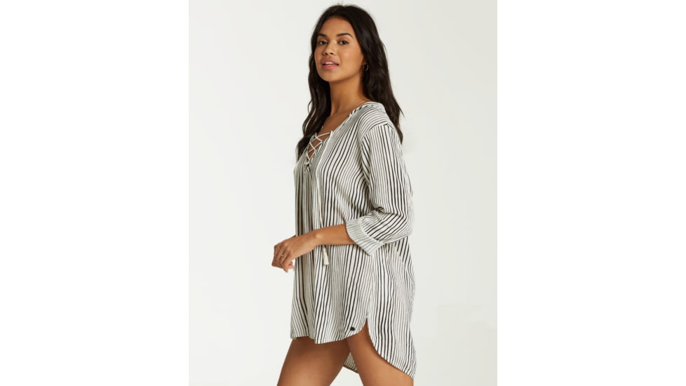 Billabong Same Story - Womens, Black White, Medium, XV03VBSA-BCI-M