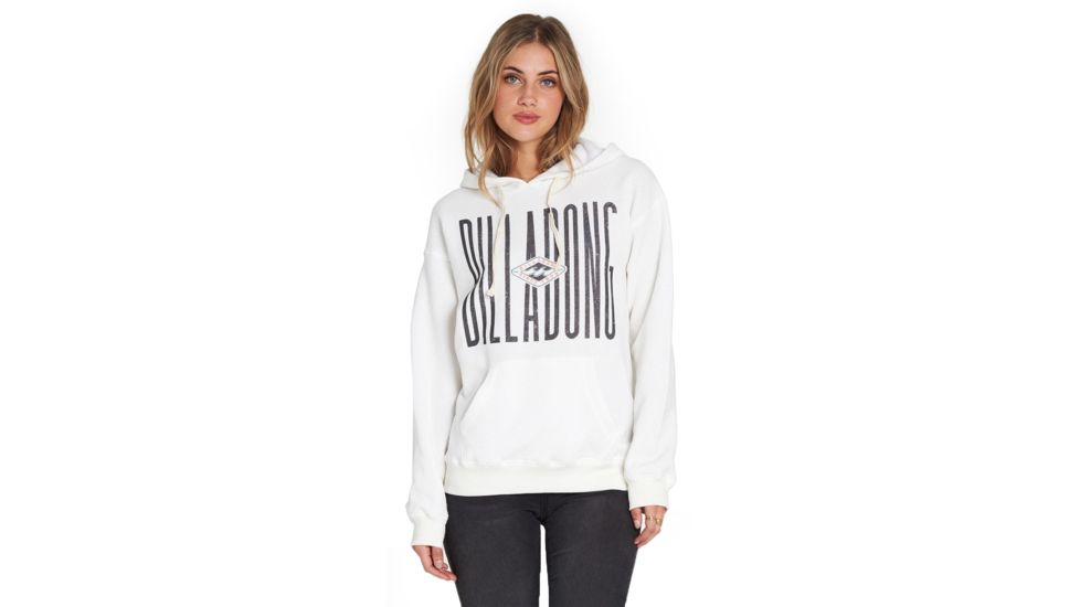 Billabong Skinny Heritage Logo Hoodie - Womens, Cool Wip, Large, J651SBSK-CWP-L