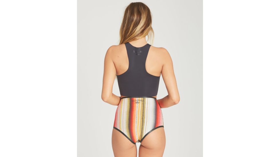 Billabong Sleeveless Sea Crop - Swim Top - Womens, Black Olive, Medium, JWSHTBHT-BOL-M