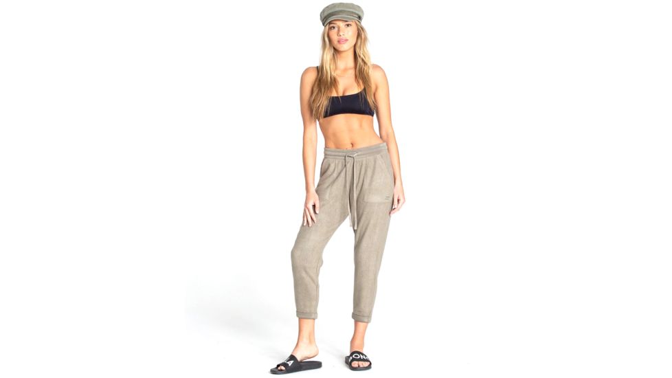 Billabong So Cozy - Casual Pants - Womens, Sage, Medium, J324TBSO-SAG-M