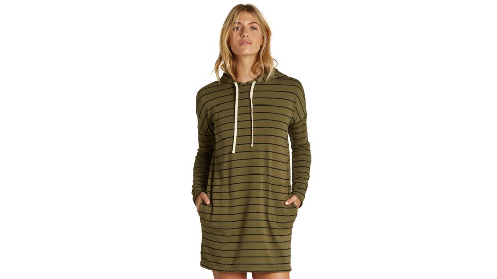 Billabong So Easy Dress - Womens, Sage, Large, JD35VBSO-SAG-L