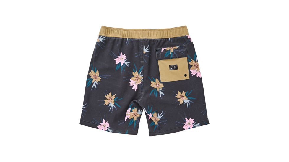 Billabong Sundays Layback - Swim Shorts - Mens, Charcoal, Extra Large, M180TBSU-CHR-XL