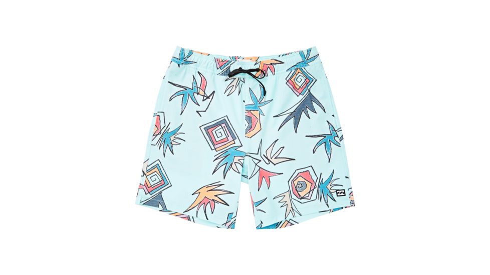Billabong Sundays Layback - Swim Shorts - Mens, Multi, Medium, M180TBSU-MUL-M