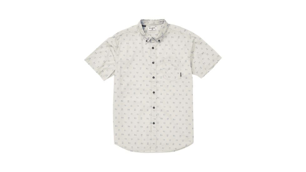 Billabong Sundays Mini SS - Button Up - Mens, Stone, Large, M503TBSM-STN-L