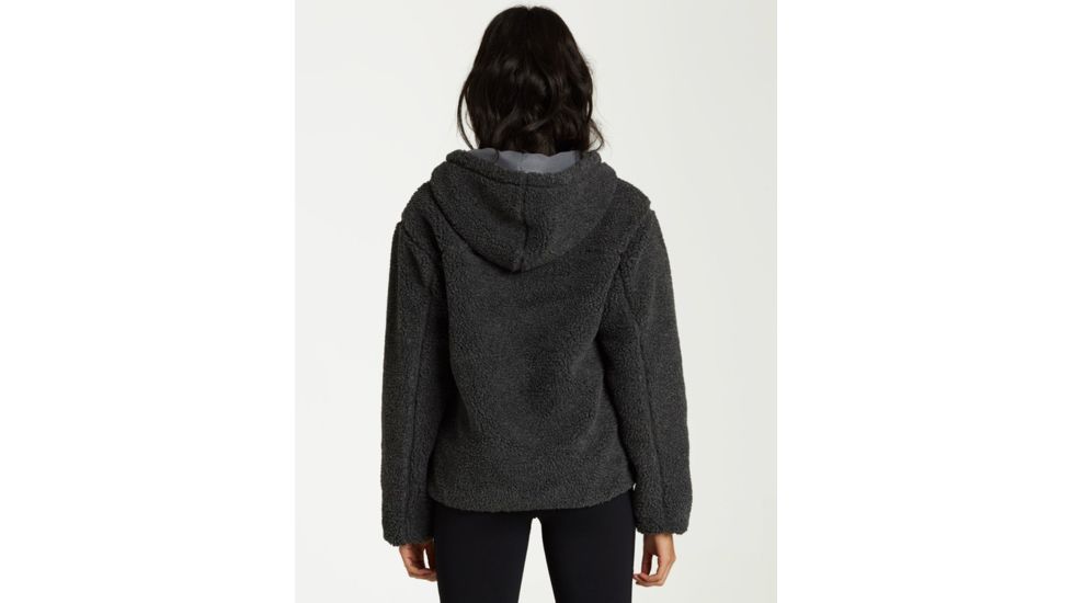 Billabong Switchback Sherpa - Womens, Charcoal, Large, J708WBSW-charcoal-L
