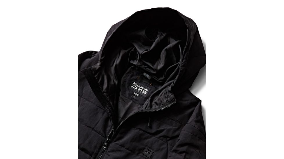 Billabong Transport Adiv Puff Jacket - Mens, Black, Small, M714QBTR-BLK-S
