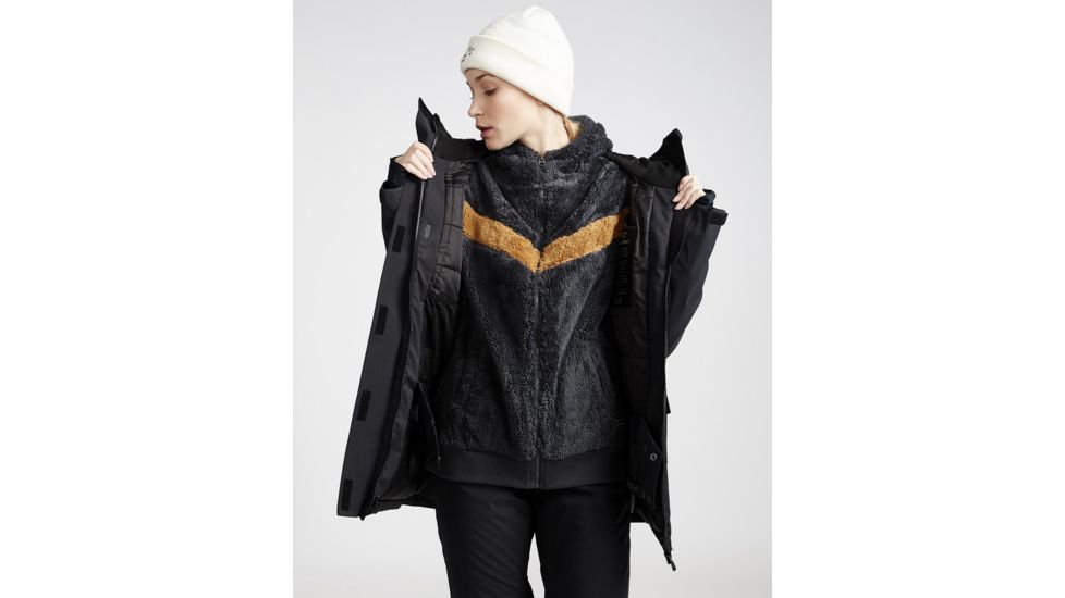 Billabong Trooper Stx Insulated Jacket - Womens, Black, Large, JSNJVBTS-001-L