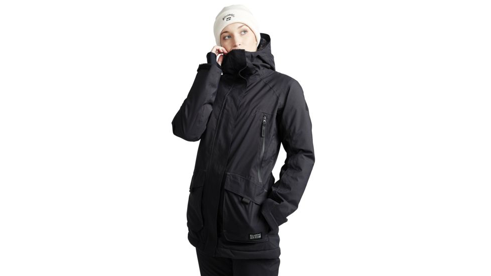 Billabong Trooper Stx Insulated Jacket - Womens, Black, Large, JSNJVBTS-001-L