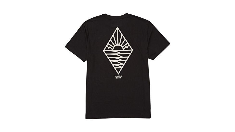 Billabong Vantage - Graphic T - Mens, Black, Medium, M414UBVA-BLK-M