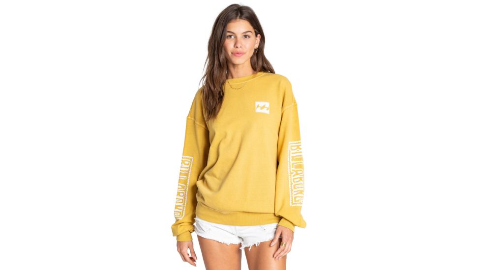 Billabong White Wash - Shirt - Womens, Citrus, Large, J612TBWH-CIS-L