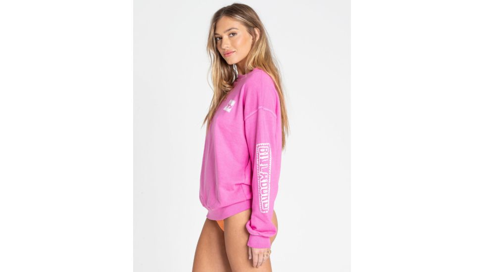 Billabong White Wash - Shirt - Womens, Rosa, Small, J612TBWH-ROS-S