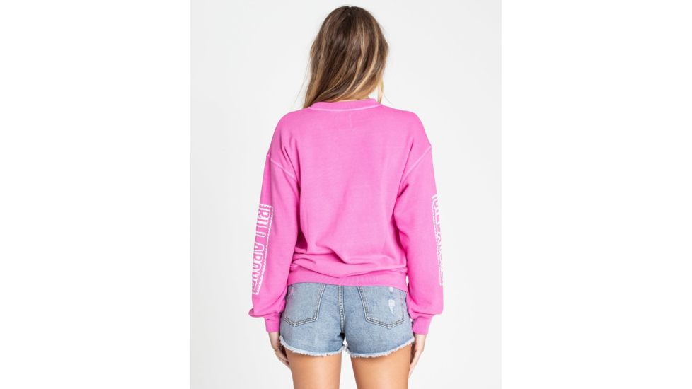 Billabong White Wash - Shirt - Womens, Rosa, Small, J612TBWH-ROS-S