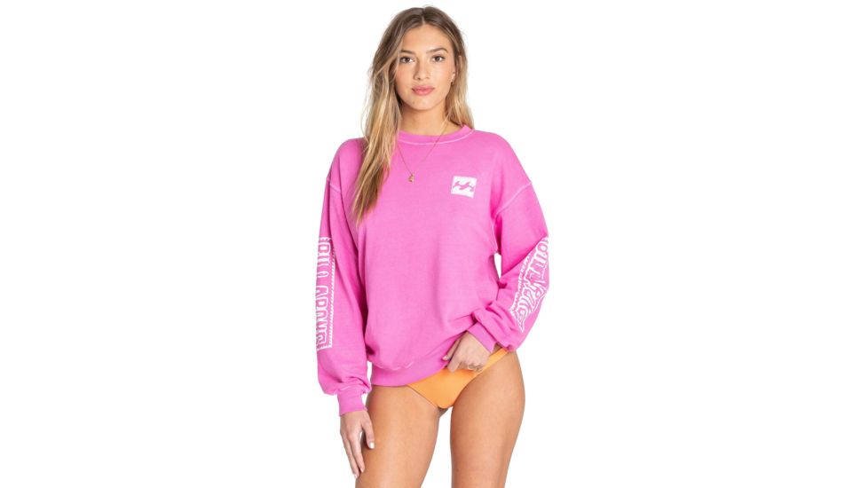 Billabong White Wash - Shirt - Womens, Rosa, Small, J612TBWH-ROS-S