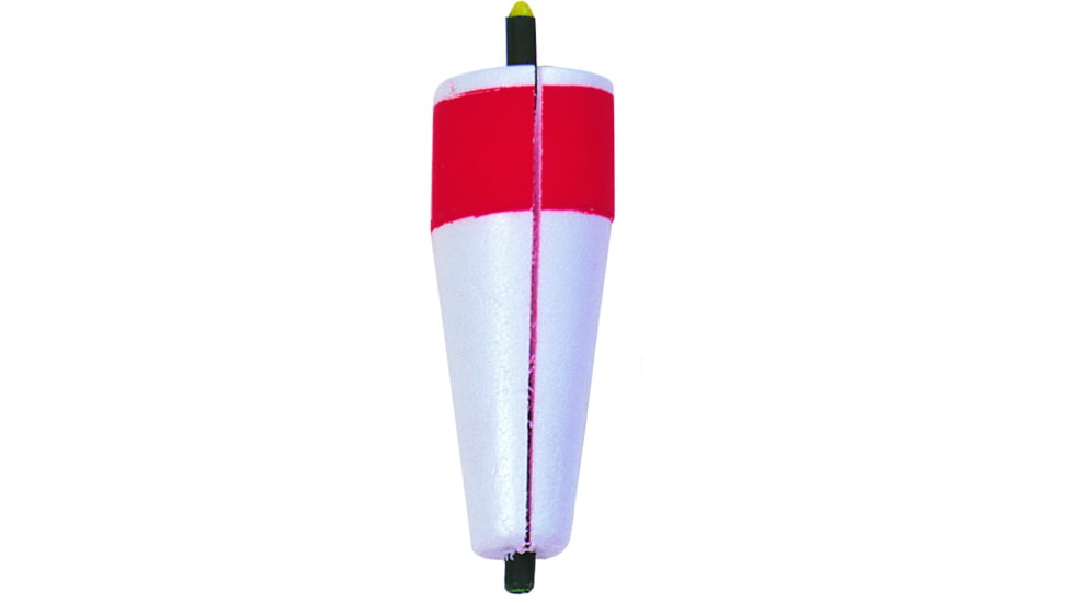 Billy Boy Bobbers Slotted Weighted Popping Float 4in Red/White 2Pk, M80W-4RW