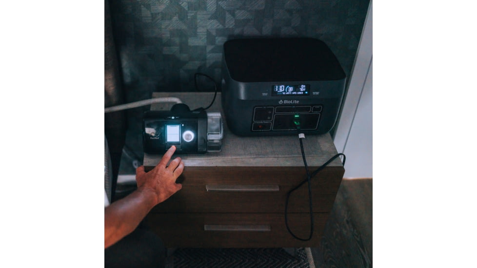 BioLite BaseCharge 1500 Portable Power Station, Black, BGB0101