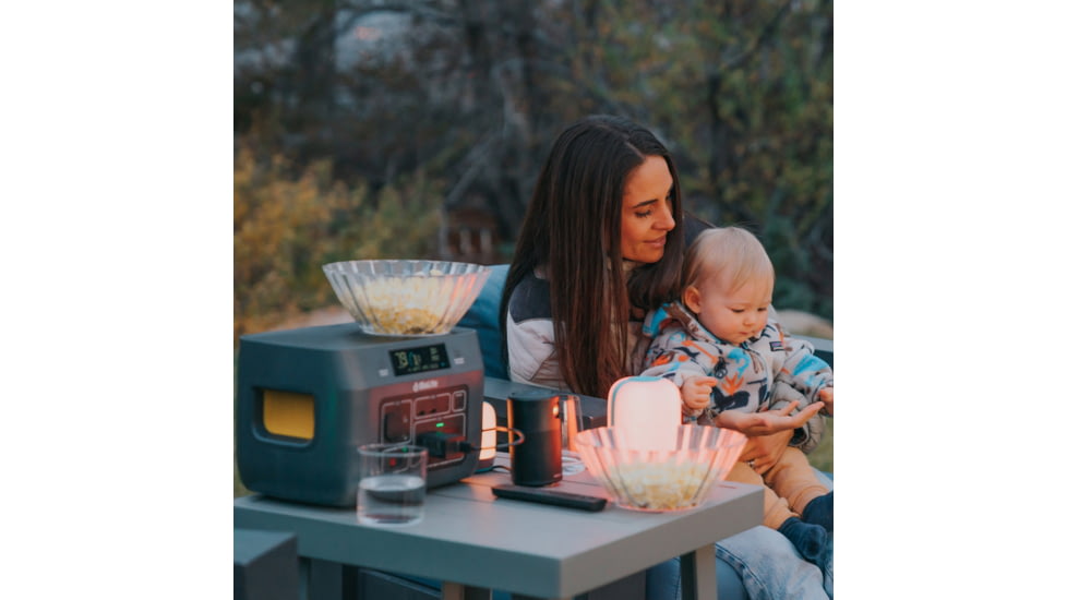 BioLite BaseCharge 600 Portable Power Station, Black, BGA0101