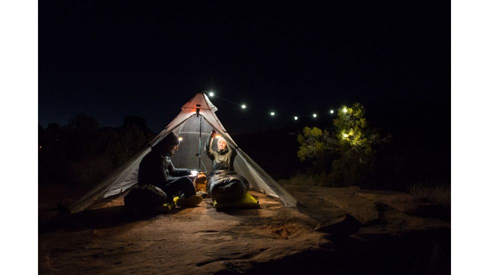 BioLite SiteLight Mini with USB Adapter, White, SLB1001