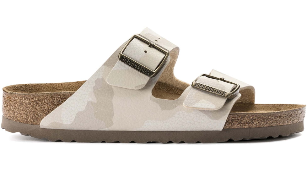 Birkenstock Arizona Birko-Flor Sandals - Womens, Desert Soil Sand Camo, 39, 1016791-N-39